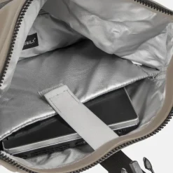 School Rugzakken | School Rugzakken^New Rebels Mart laptoprugzak 15 inch taupe