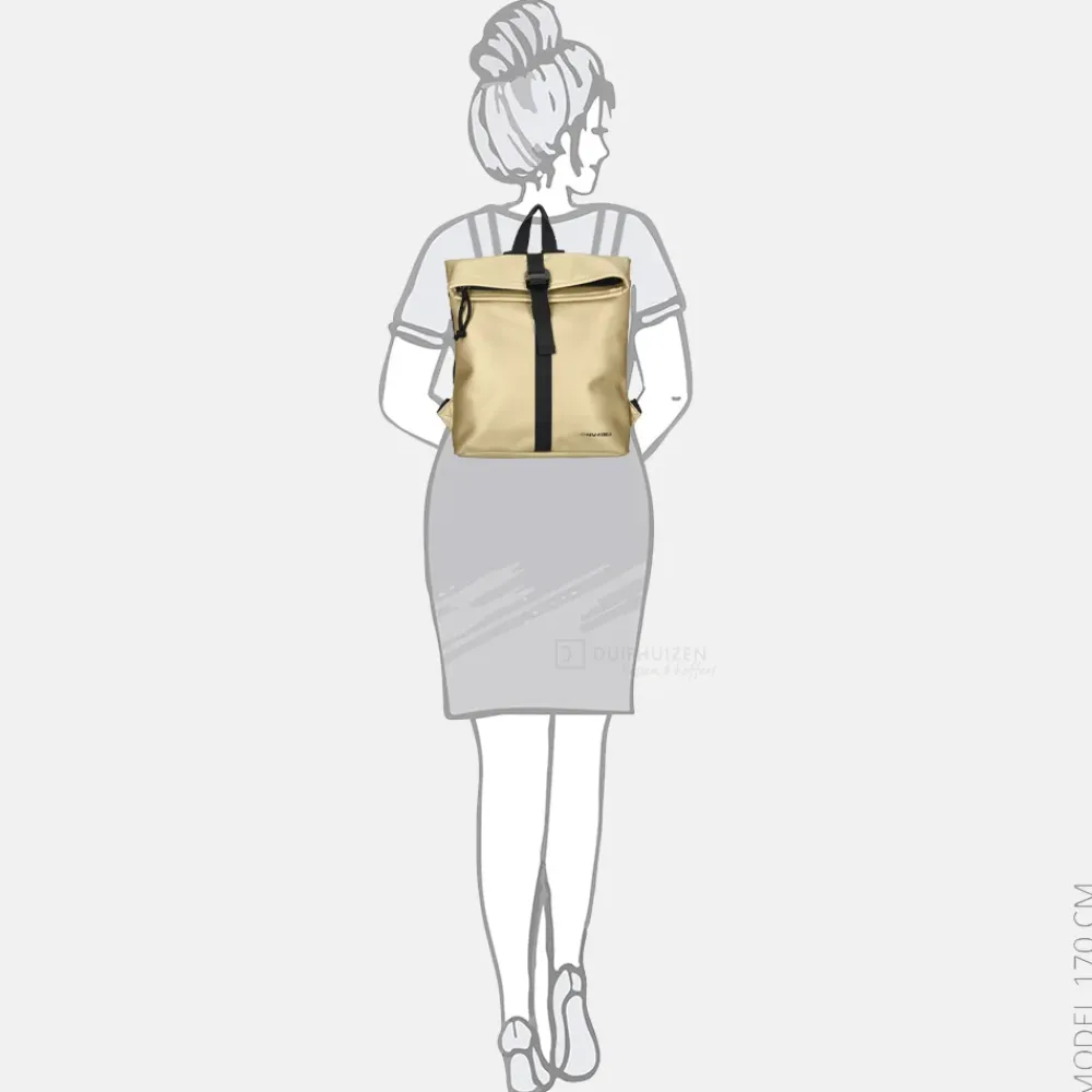 Vrijetijd Rugzakken | School Rugzakken^New Rebels Mart rugzak small fel beige