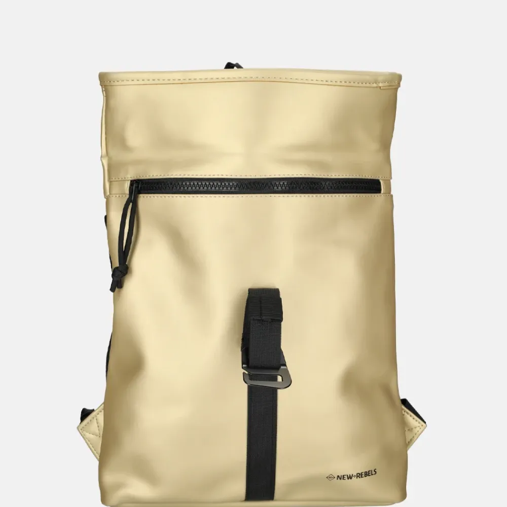 Vrijetijd Rugzakken | School Rugzakken^New Rebels Mart rugzak small fel beige