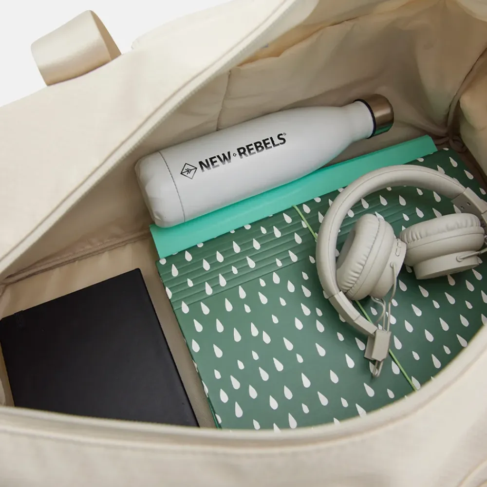 Handbagage Tassen | Weekendtassen^New Rebels Trondheim Smyrna weekendtas beige