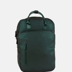School Rugzakken | School Rugzakken^New Rebels William rugzak 15.6 inch metallic green