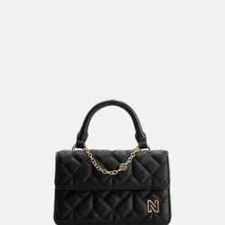 Handtassen^Nikkie Amna handtas black