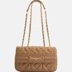Schoudertassen^Nikkie Ann schoudertas caramel