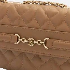 Schoudertassen^Nikkie Ann schoudertas caramel