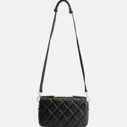 Schoudertassen^Nikkie Ann schoudertas diamond black
