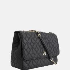 Schoudertassen^Nikkie Avril schoudertas XL black