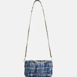 Schoudertassen^Nikkie Boucle Berkely schoudertas cornflower