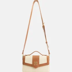 Schoudertassen^Nikkie Daxton schoudertas cream