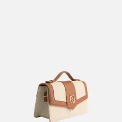 Schoudertassen^Nikkie Daxton schoudertas cream