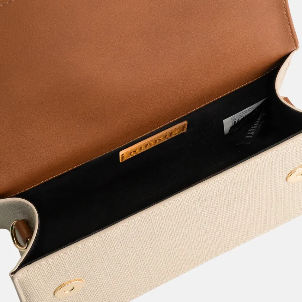 Schoudertassen^Nikkie Daxton schoudertas cream