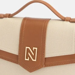 Schoudertassen^Nikkie Daxton schoudertas cream