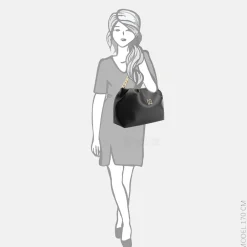 Schoudertassen^Nikkie Iseray schoudertas black