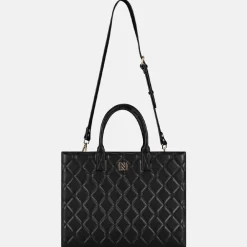 Shoppers^Nikkie Mayda diamand shopper black