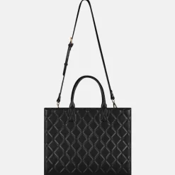 Shoppers^Nikkie Mayda diamand shopper black