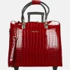 Business Trolleys | Business Trolleys^Olivia Lauren Alice business trolley croco rouge