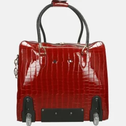 Business Trolleys | Business Trolleys^Olivia Lauren Alice business trolley croco rouge