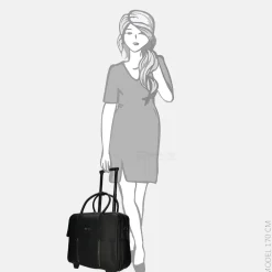 Business Trolleys | Business Trolleys^Olivia Lauren business trolley zwart