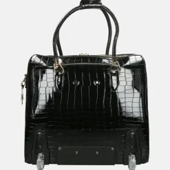 Business Trolleys | Business Trolleys^Olivia Lauren business trolley croco noir