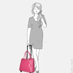 Business Trolleys | Business Trolleys^Olivia Lauren Candy business trolley 15 inch rose