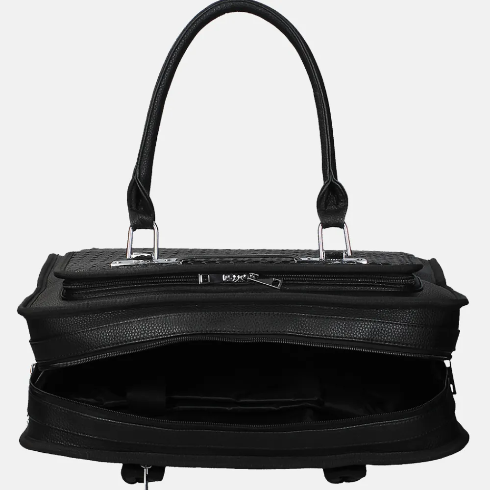 Business Trolleys | Business Trolleys^Olivia Lauren Eagle laptop trolley 15 inch zwart
