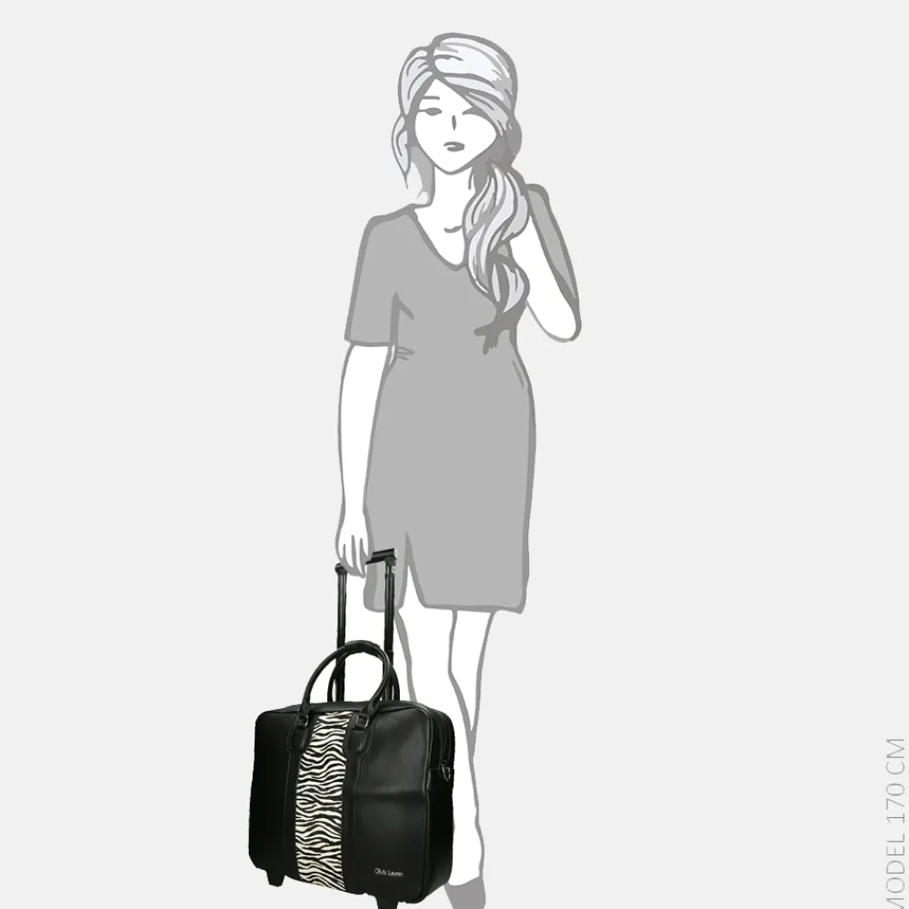 Business Trolleys | Business Trolleys^Olivia Lauren laptop trolley 15.4 inch black