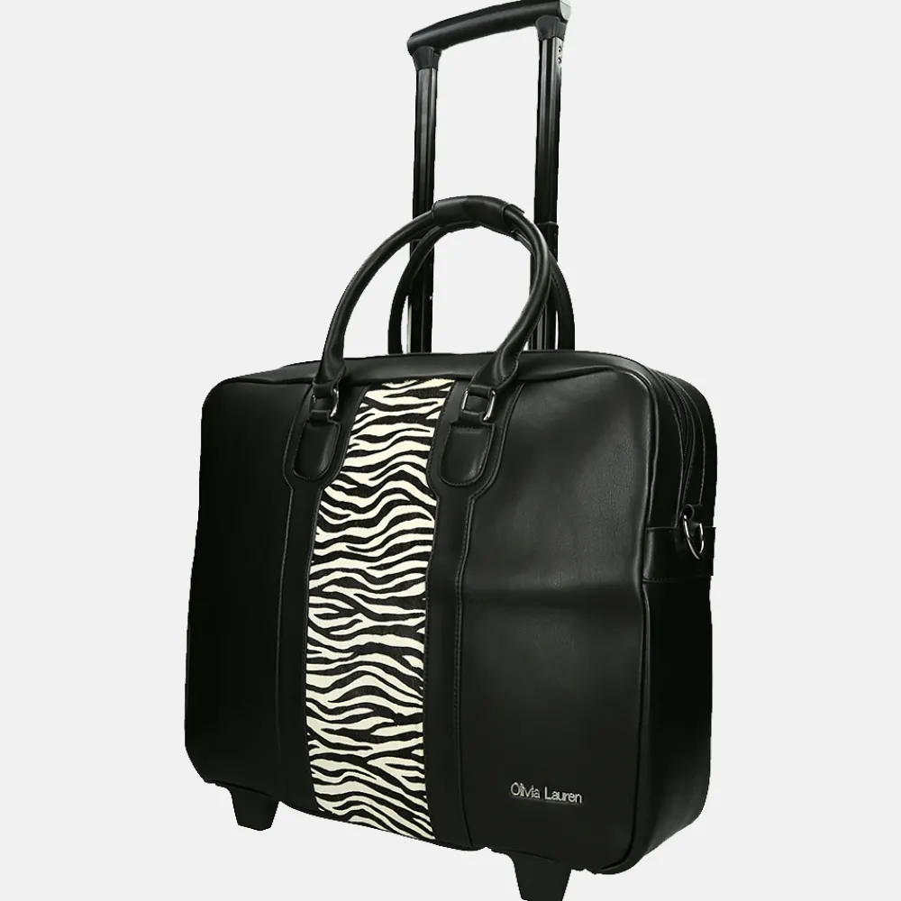 Business Trolleys | Business Trolleys^Olivia Lauren laptop trolley 15.4 inch black