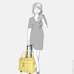 Business Trolleys | Business Trolleys^Olivia Lauren Leila business trolley 16 inch yellow