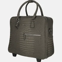 Business Trolleys | Business Trolleys^Olivia Lauren Maxine business trolley croco grijs