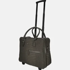 Business Trolleys | Business Trolleys^Olivia Lauren Maxine business trolley croco grijs