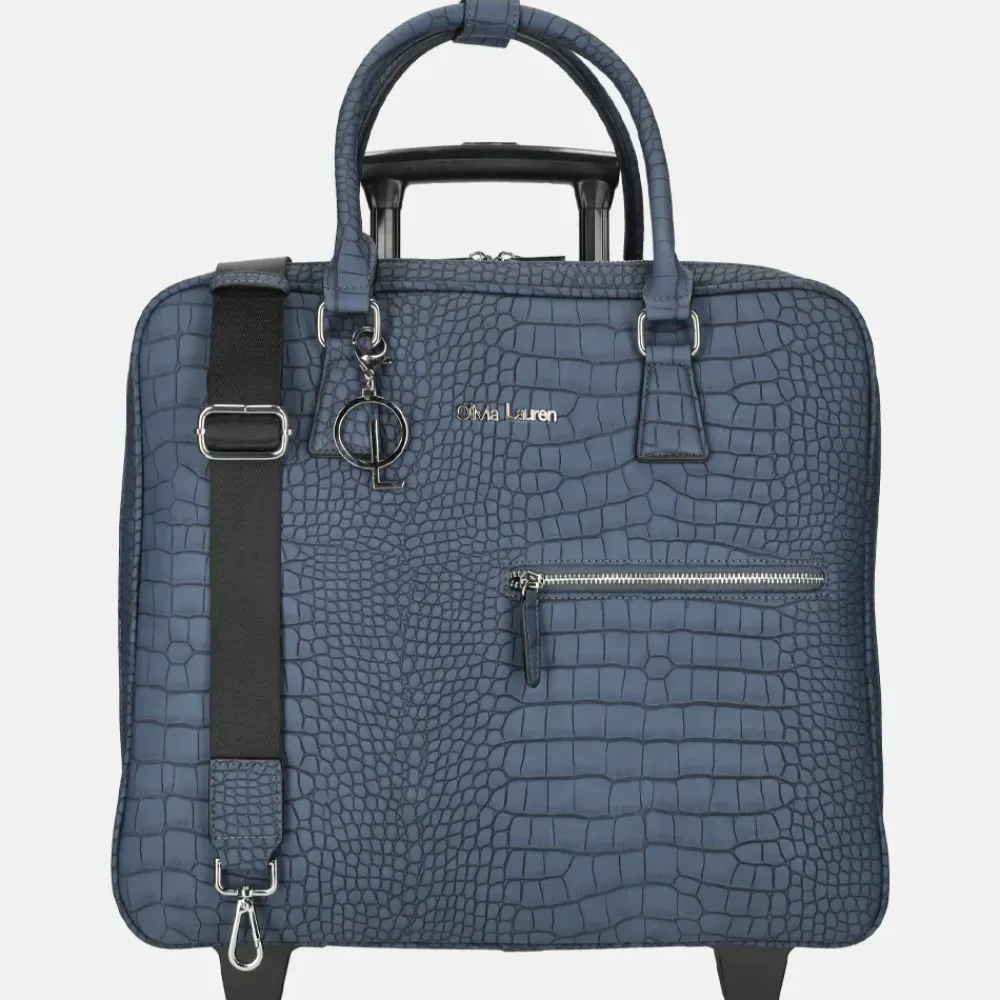 Business Trolleys | Business Trolleys^Olivia Lauren Octavia business trolley blauw