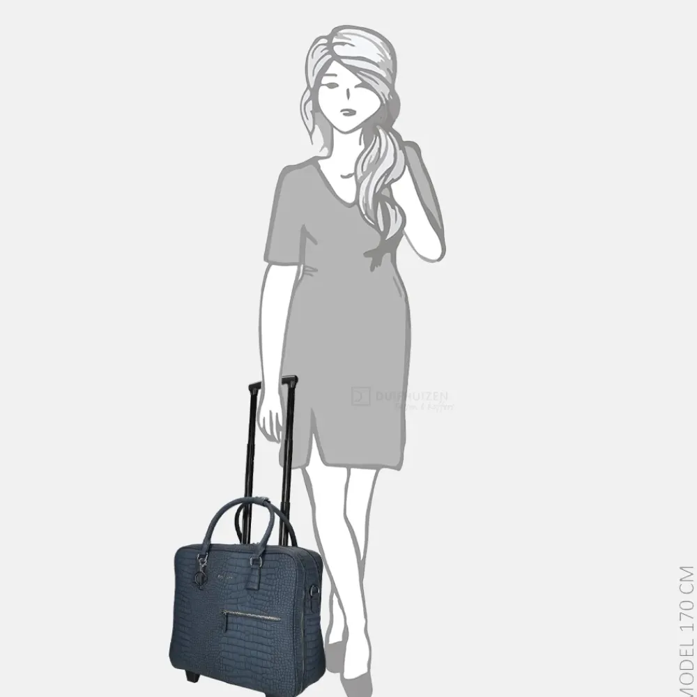Business Trolleys | Business Trolleys^Olivia Lauren Octavia business trolley blauw