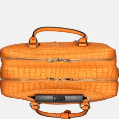 Business Trolleys | Business Trolleys^Olivia Lauren Phoebe business trolley croco orange