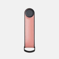 Sleutelhangers^Orbitkey Hybrid Leather sleutelhanger pastel pink