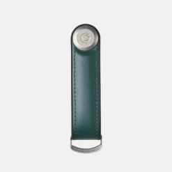 Sleutelhangers^Orbitkey Hybrid Leather sleutelhanger pine green
