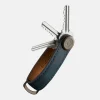 Sleuteletuis^Orbitkey Key Organizer 2.0 Crazy Horse marine blue/blue