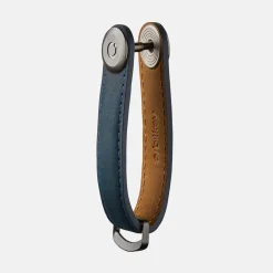 Sleuteletuis^Orbitkey Key Organizer 2.0 Crazy Horse marine blue/blue