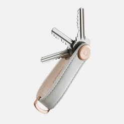 Sleuteletuis^Orbitkey Key Organizer 2.0 Leather stone grey