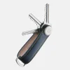Sleuteletuis^Orbitkey Key Organizer 2.0 Leather navy/tan