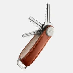 Sleuteletuis^Orbitkey Key Organizer 2.0 Leather cognac tan