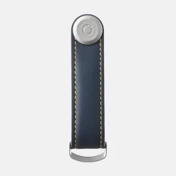 Sleuteletuis^Orbitkey Key Organizer 2.0 Leather navy/tan