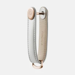 Sleuteletuis^Orbitkey Key Organizer 2.0 Leather stone grey