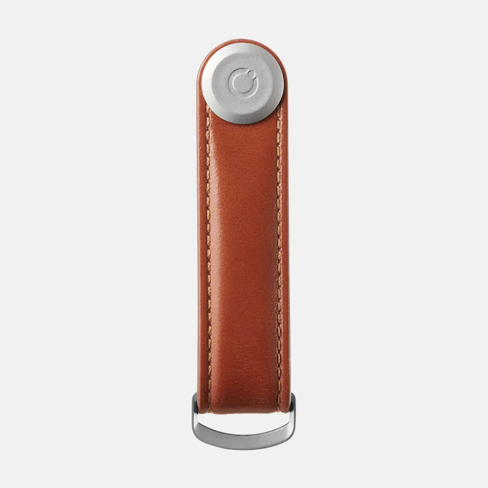 Sleuteletuis^Orbitkey Key Organizer 2.0 Leather cognac tan