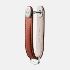 Sleuteletuis^Orbitkey Key Organizer 2.0 Leather cognac tan