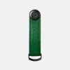 Sleuteletuis^Orbitkey Key Organizer 2.0 pebbled leather emerald
