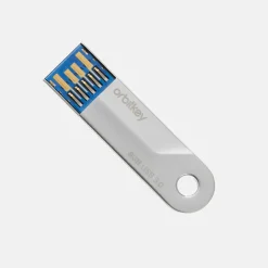 Sleuteletuis^Orbitkey USB 3.0 8GB steel