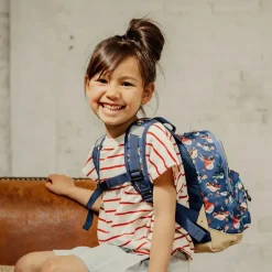 Kinderrugzakken Met Naam | Kinderrugzakken^Pick and Pack Pick & Pack Birds kinderrugzak S navy
