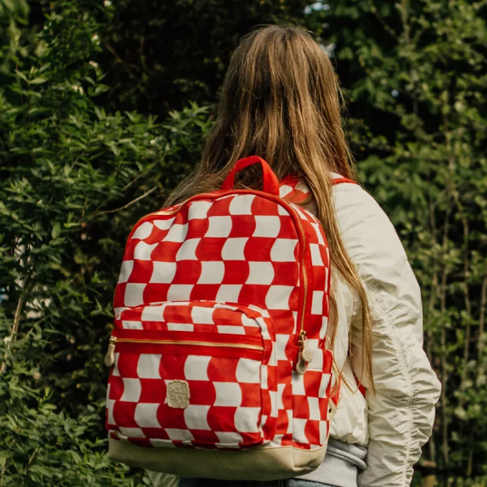 Kinderrugzakken Met Naam | Kinderrugzakken^Pick and Pack Pick & Pack Check it out kinderrugzak L red