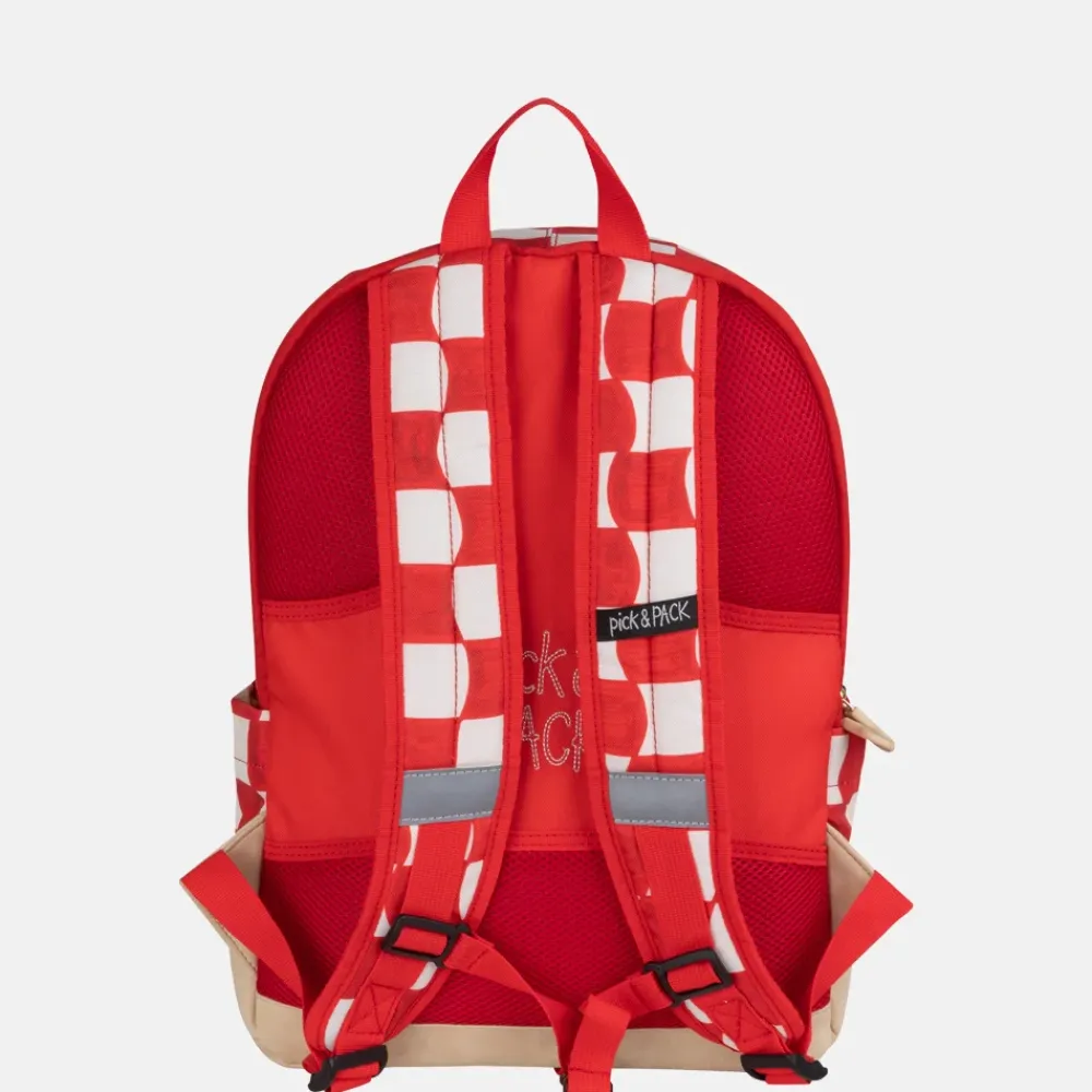Kinderrugzakken Met Naam | Kinderrugzakken^Pick and Pack Pick & Pack Check it out kinderrugzak L red
