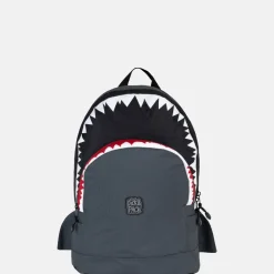 Kinderrugzakken Met Naam | Kinderrugzakken^Pick and Pack Pick & Pack Shark kinderrugzak M anthracite