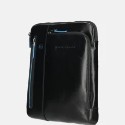 Schoudertassen^Piquadro crossbody tas nero